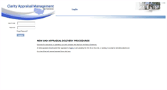 Desktop Screenshot of clarityamc.vlusers.com